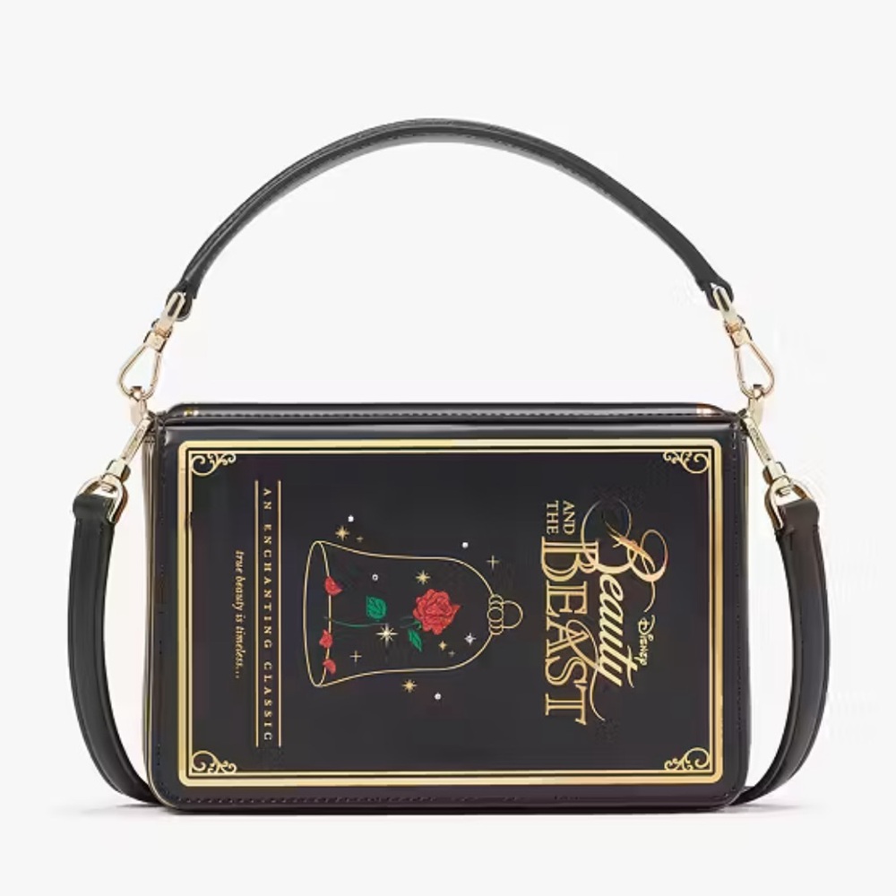 Kate Spade Beauty and the Beast 3D Book Crossbody NWT/NIP📓🌹